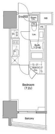 ザ・パークハビオ本郷菊坂の物件間取画像